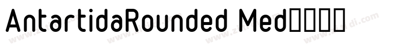 AntartidaRounded Med字体转换